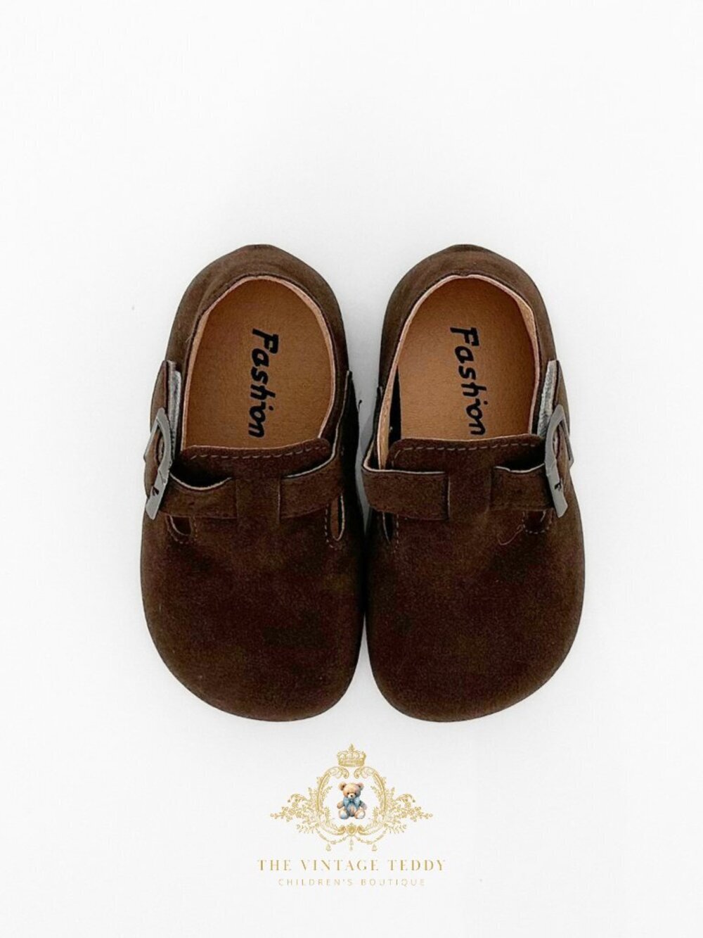 NWT Cute & Comfy Boys Shoes, Kids Shoes, Children's Shoes, Chocolate Brown 6.5